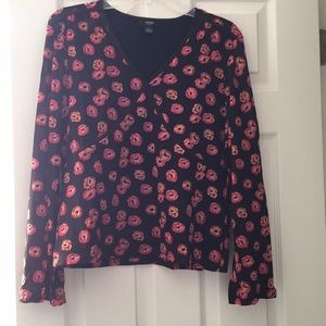 Alfani floral blouse